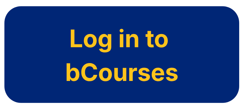 blue box with bcourses log in