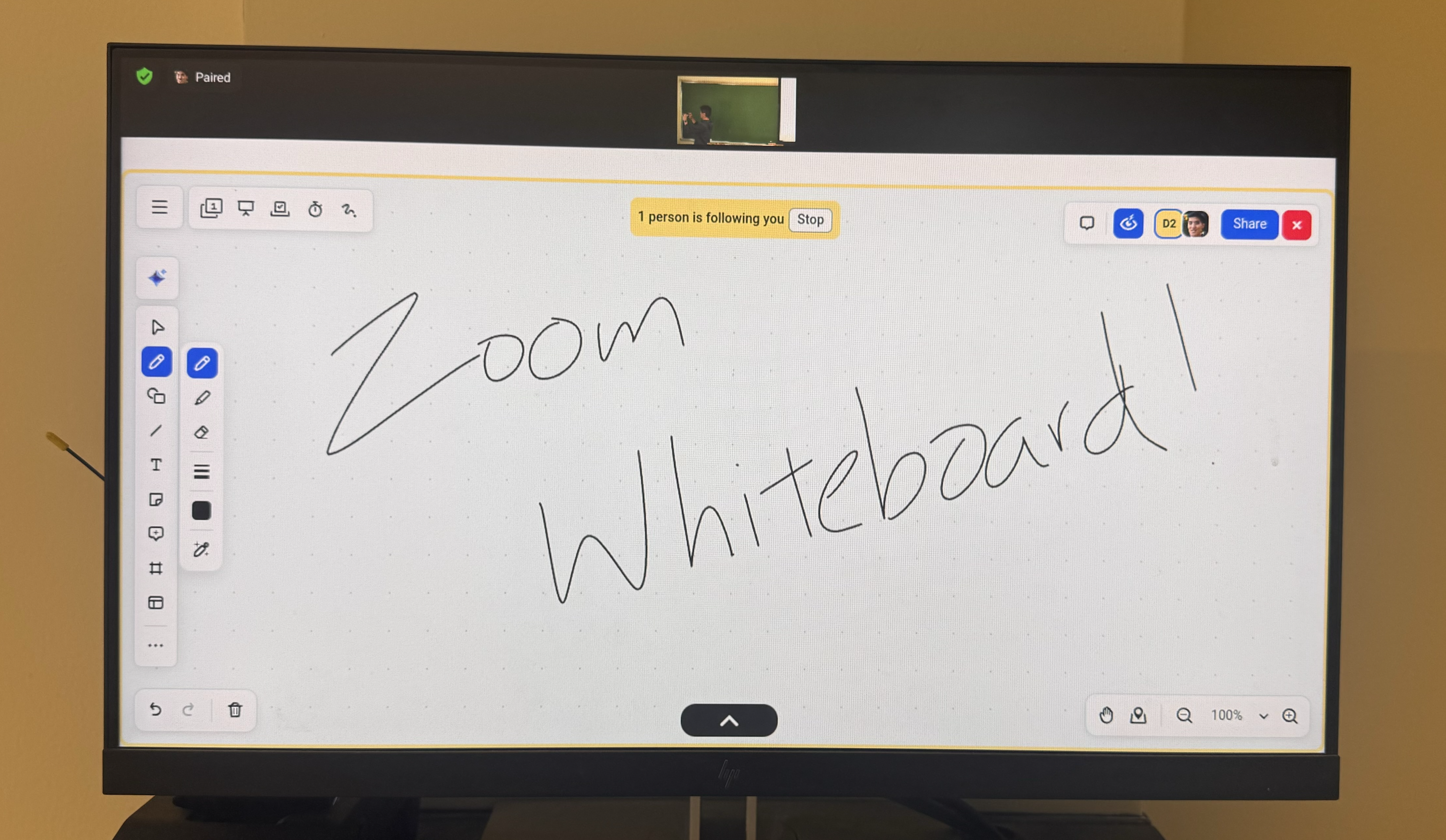 219 Dwinelle Zoom Whiteboard