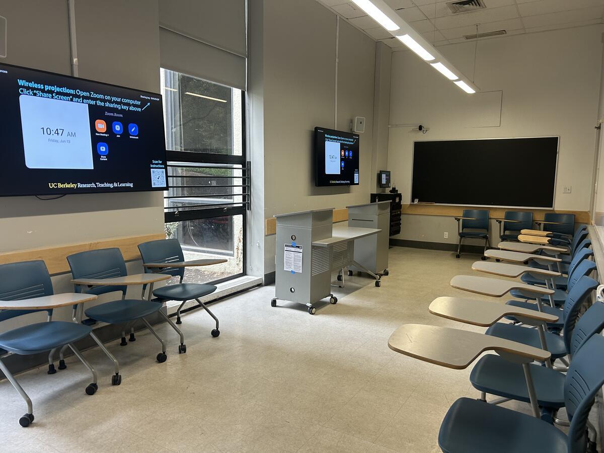 Social Sciences 186 classroom