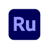 Adobe Rush logo Ru