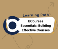 bCourses Essentials Learning Path