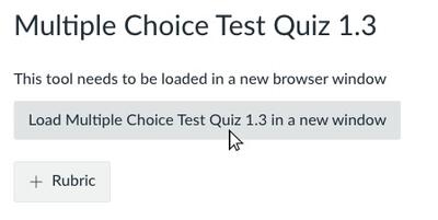 A screenshot of a bCourses assignment that includes a link to "Load this assignment in a new window"